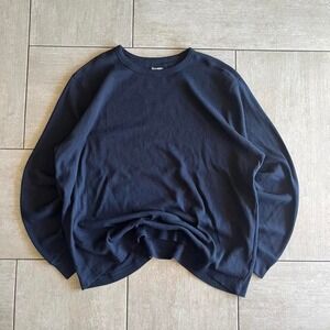 Old Navy black long sleeve thermal shirt #thermal #oversized